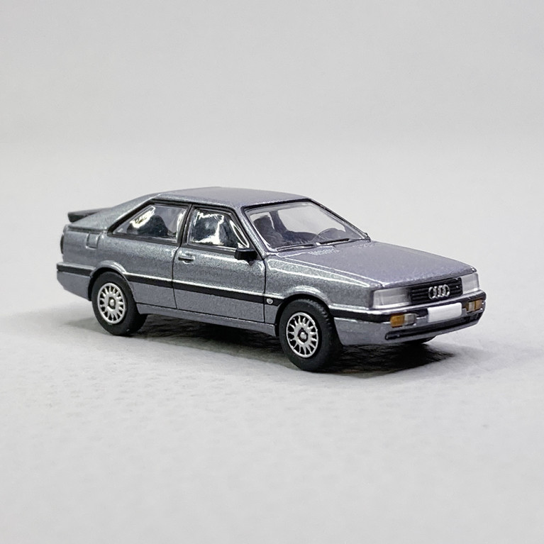 Audi Quattro Coupé, Gris Foncé Métallisé - PCX870269 - HO 1/87