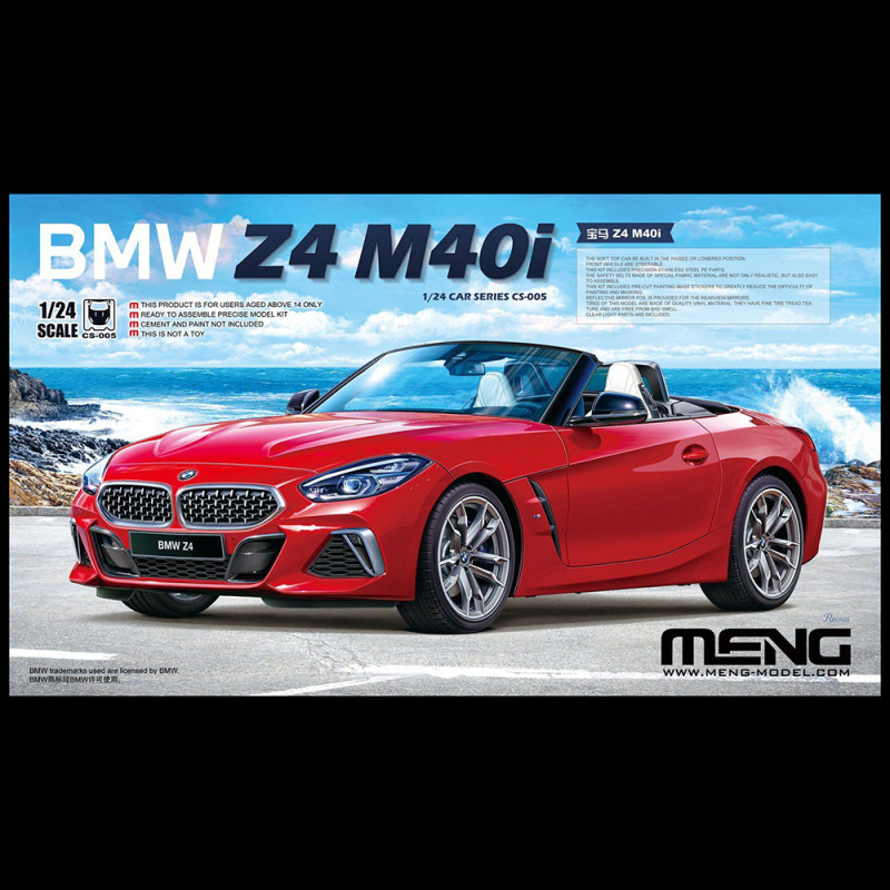 BMW Z4 M40i - MENG CS005 - 1/24