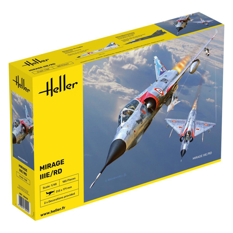 Mirage 3E/RD - HELLER 30422 - 1/48