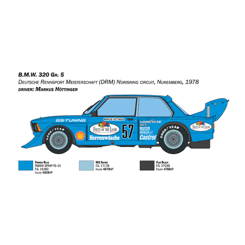 BMW 320 Groupe 5 - ITALERI 3626 - 1/24