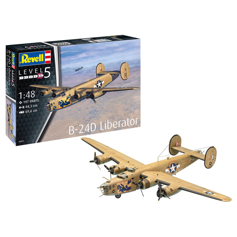 Bombardier B-24D Liberator - REVELL 8831 - 1/48