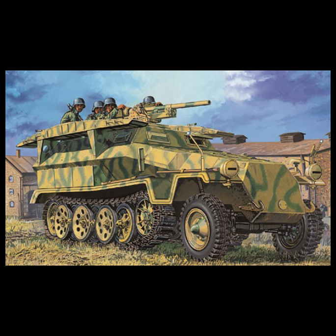 Véhicule Blindé Sd.Kfz.251 Ausf. C Chenillé / Armé - DRAGON 6224 - 1/35