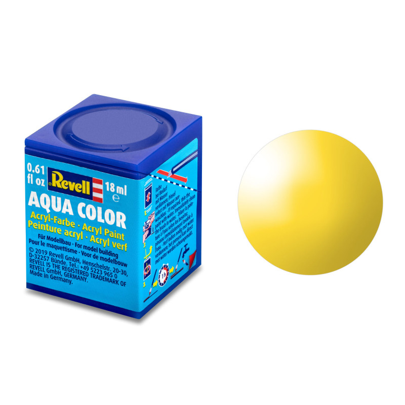 Jaune Brillant, 18ml Aqua Color - REVELL 36112