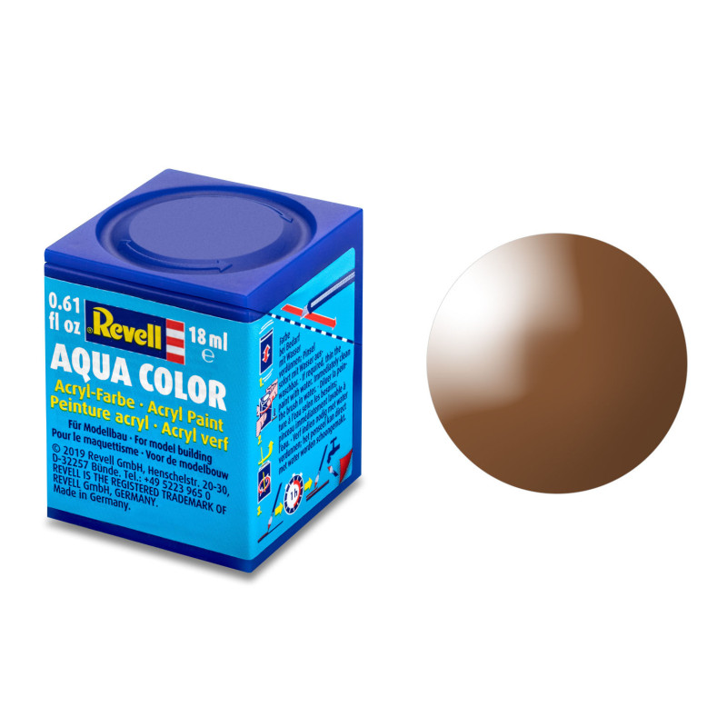 Brun Brillant, 18ml Aqua Color - REVELL 36180