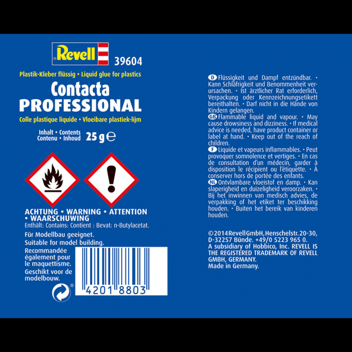 Colle Contacta Professionnel, 25g - REVELL 39604