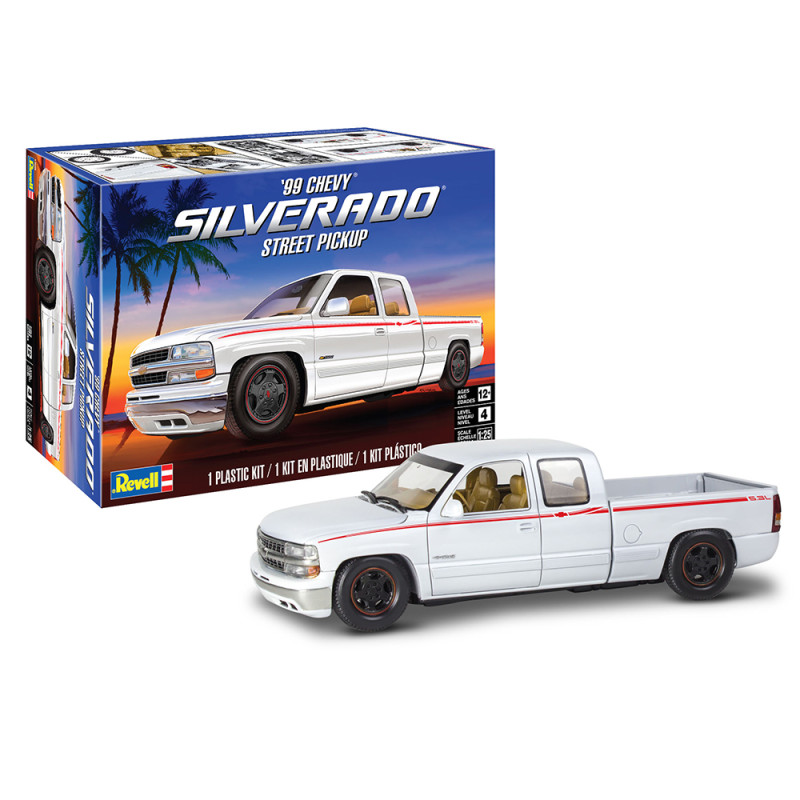 Chevy, Chevrolet, Silverado '99, Street Pickup - REVELL 14538 - 1/25