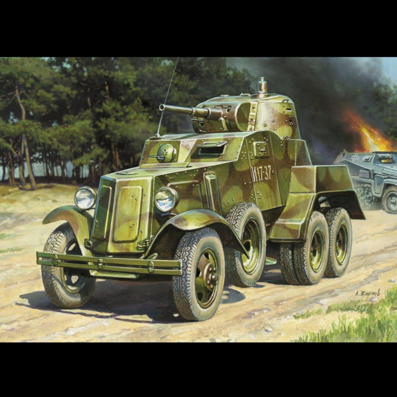 Maquette Véhicule radar soviétique PRV-10 1/87 ZZ Modell chez