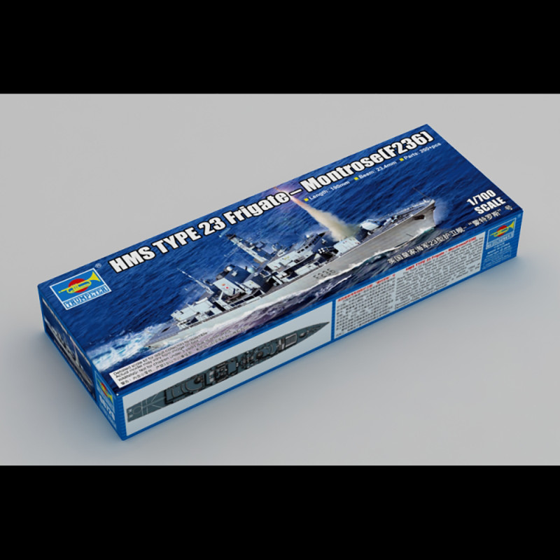 Bateau HMS type 23 Frégate Montrose  - 1/700 - TRUMPETER 6720