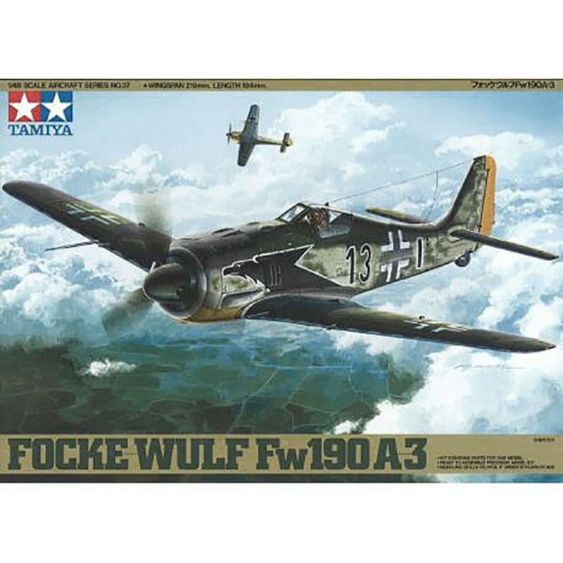 Avion Focke wulf Fw 190A3  - 1/48- TAMIYA 61037