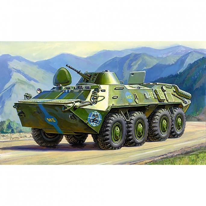 Blindé sur roues BTR-70  - 1/35 - ZVEZDA 3556