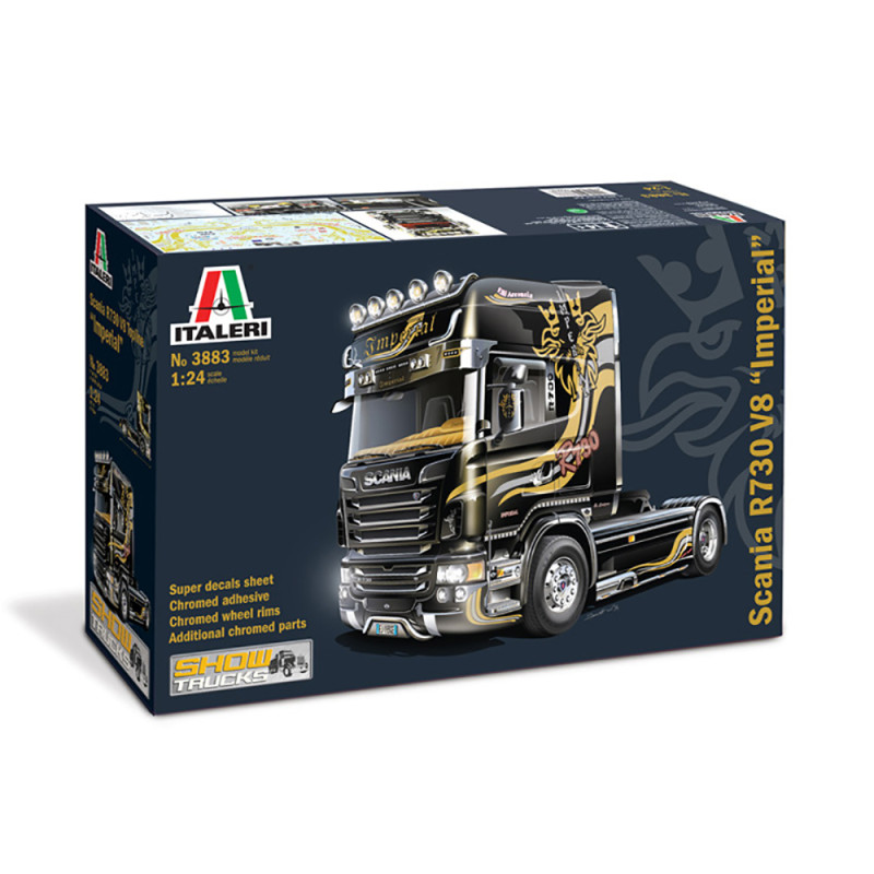 Camion Scania R730 V8 Imperial - 1/24 - ITALERI 3883