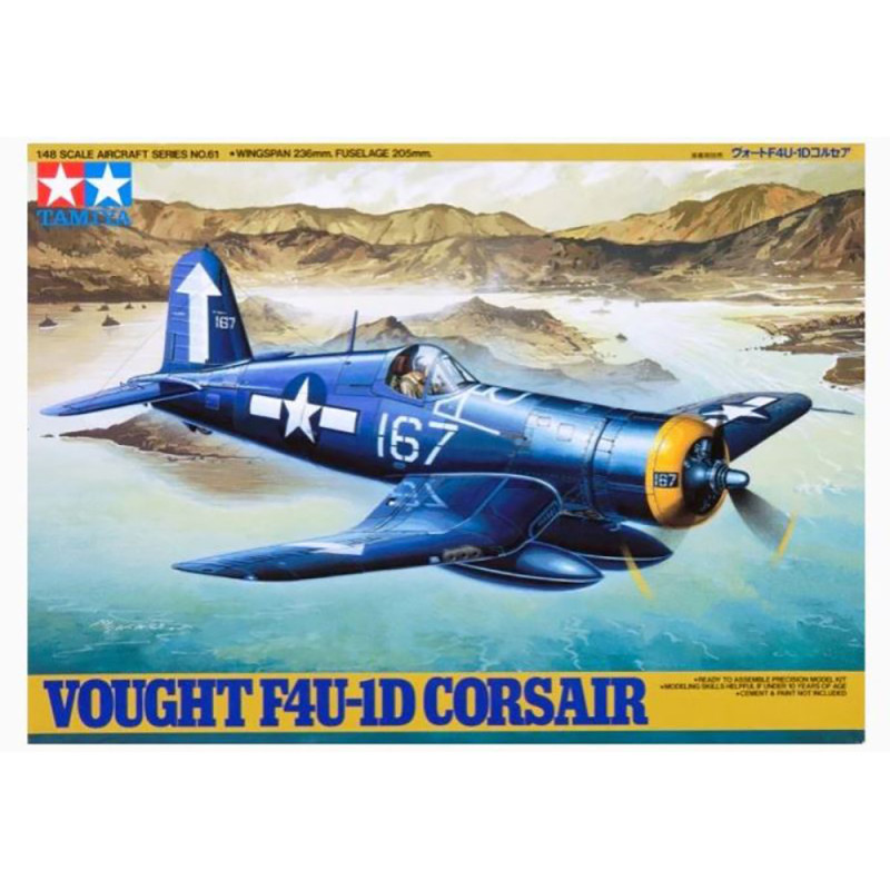 Avion Vought F4U-1D Corsair - 1/48- TAMIYA 61061