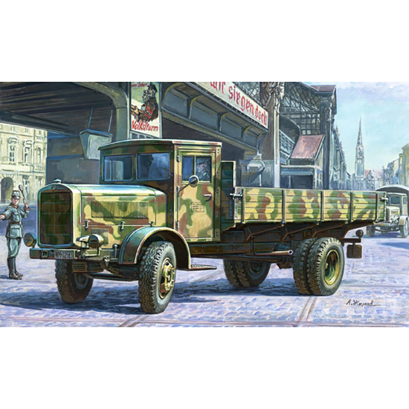 Camion Allemand L-4500 - ZVEZDA 3647 - 1/35