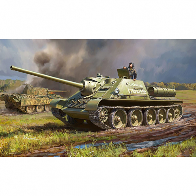 Tank Soviétique, "Destroyer" SU-85 - ZVEZDA 3690 - 1/35