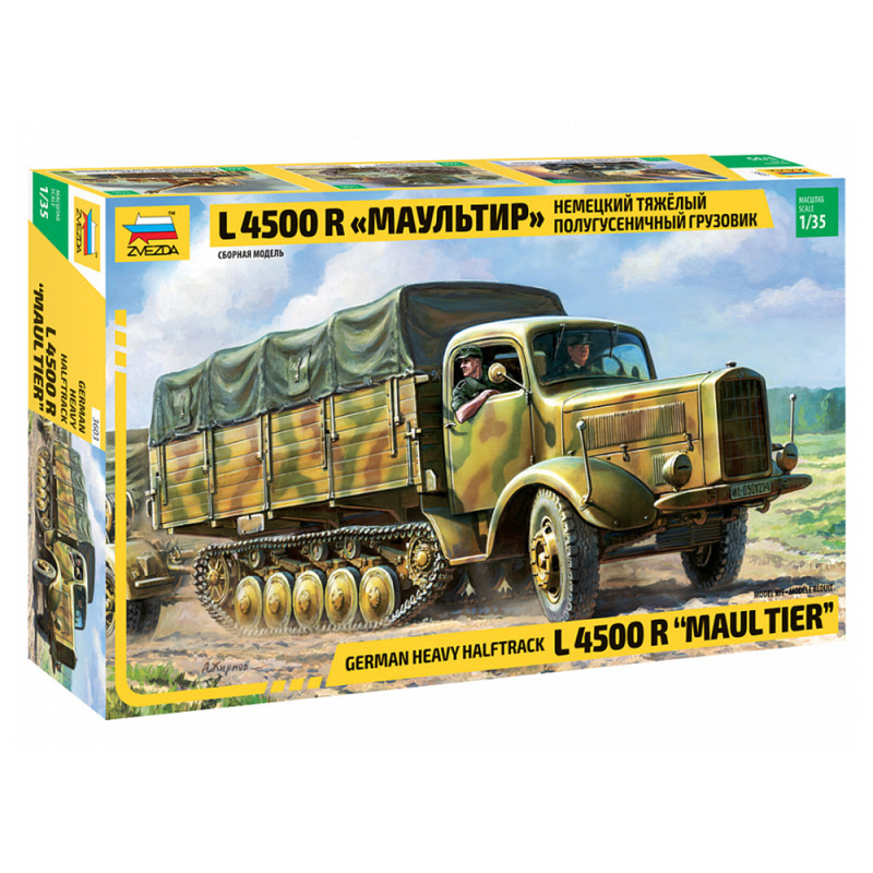 Camion L 4500 R Maul Tier German - 1/35 - ZVEZDA 3603