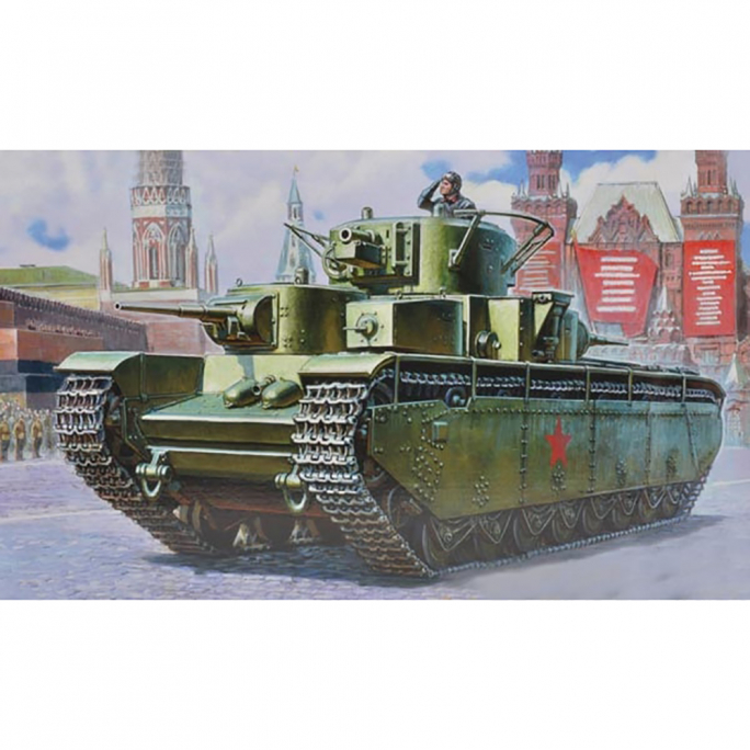 Tank lourd T-35 soviétique - 1/35 - ZVEZDA 3667