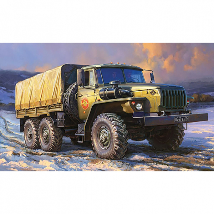 Camion de l'Armée Russe, Ural 4320 -  ZVEZDA 3654 - 1/35