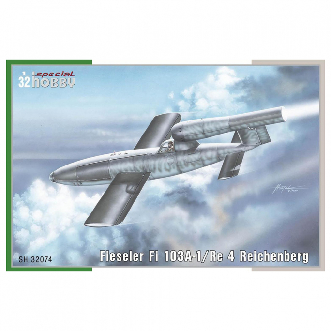 Bombe pilotée, Fieseler Fi 103A-1/Re 4 Reichenberg - SPECIAL HOBBY 32074 - 1/32