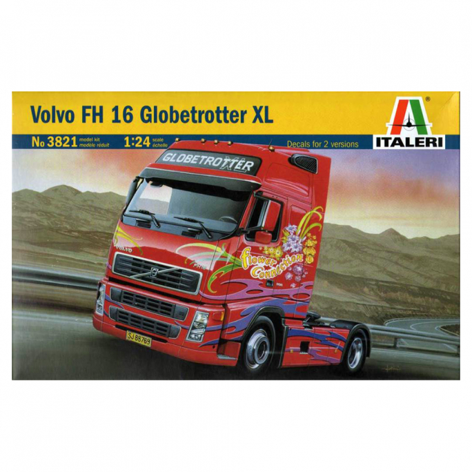 Volvo FH 16 Globetrotter XL - ITALERI 3821 - 1/24