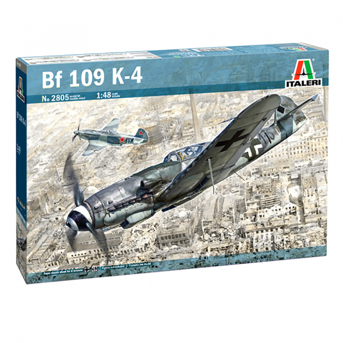 Avion Bf 109 K-4 - 1/48 - ITALERI 2805