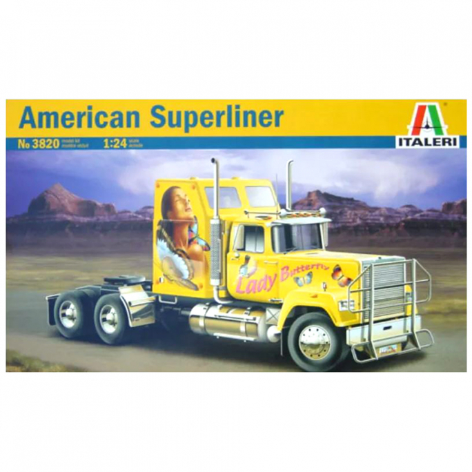 Camion Américain Superliner "Lady Butterfly" - ITALERI 3820 - 1/24