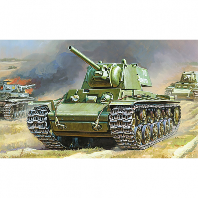 Tank Soviétique, KV-1 - ZVEZDA 3539 - 1/35