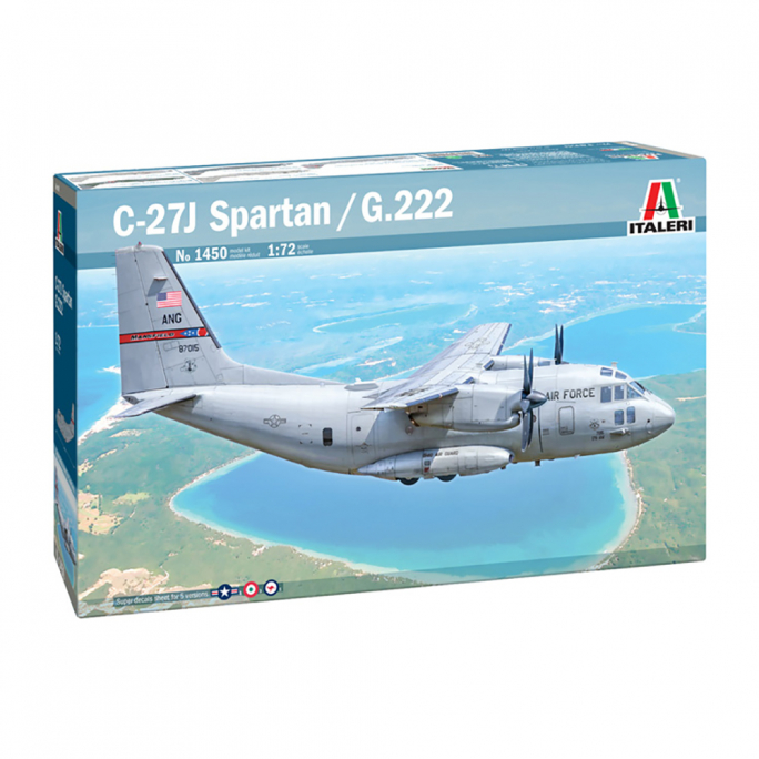 Avion C-27J Spartan G.222 - 1/72 - ITALERI 1450