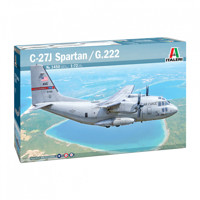 Avion C-27J Spartan G.222 - 1/72 - ITALERI 1450