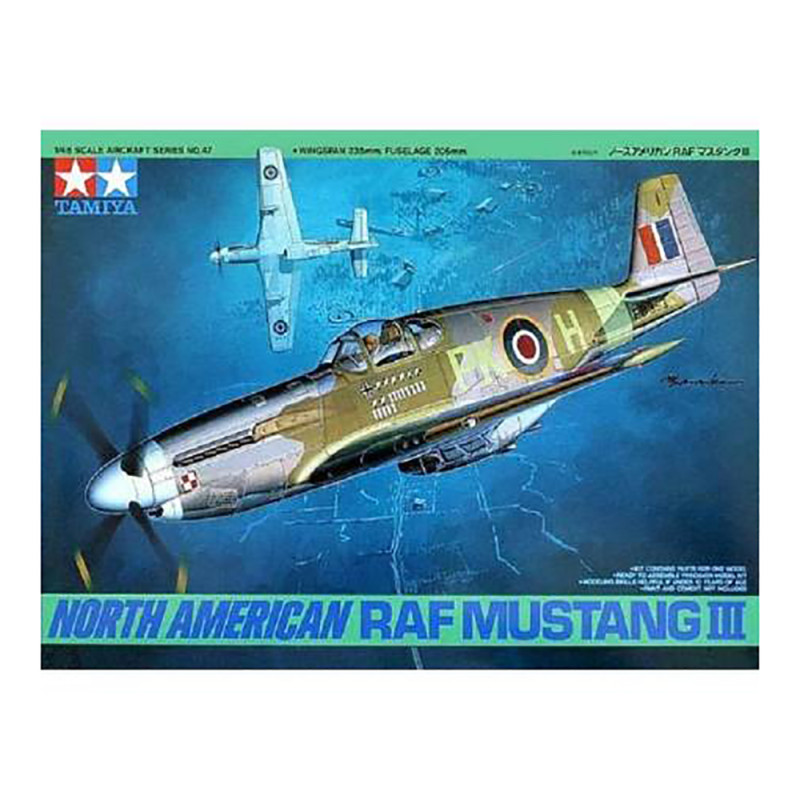 Mustang III, R.A.F. / North American - TAMIYA 61047 - 1/48