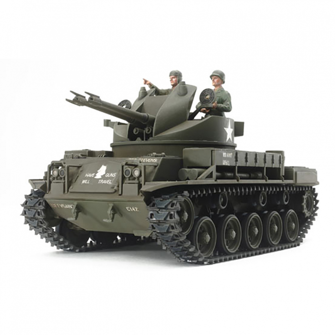 Tank US, M42 Duster + 3 Figurines - TAMIYA 35161 - 1/35