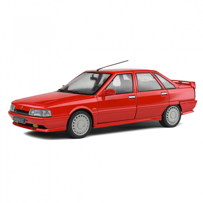 Renault 21 Turbo Ph 1, 1988, Rouge - SOLIDO S1807701 - 1/18