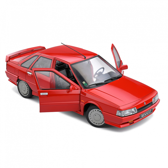 Renault 21 Turbo Ph 1, 1988, Rouge - SOLIDO S1807701 - 1/18
