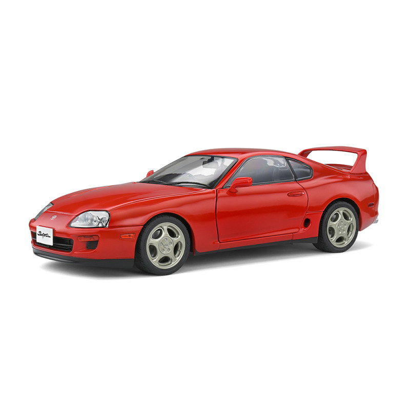 Toyota Supra MK 4, 1993, Rouge - SOLIDO S1807601 - 1/18