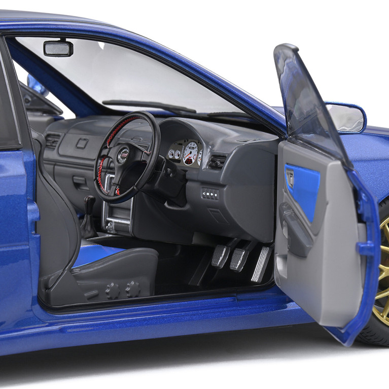 Subaru Impreza STI 22B, Sonic Blue, 1998 - SOLIDO S1807401 - 1/18