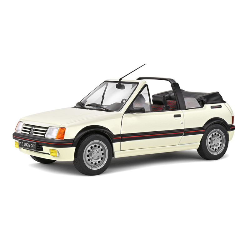 Peugeot 205 CTI, Blanc "Meije", 1986 - SOLIDO S1806202 - 1/18