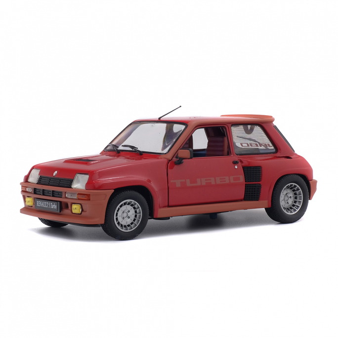 Renault 5 Turbo, 1981, Rouge - SOLIDO S1801302 - 1/18