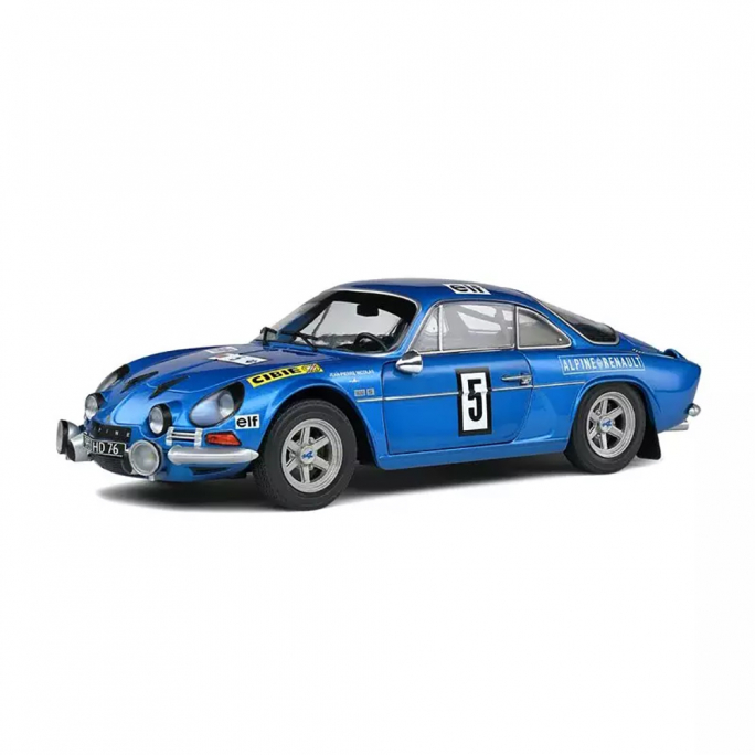 Alpine A110 1600S, Olympia Rally, 1972 - SOLIDO S1804205 - 1/18