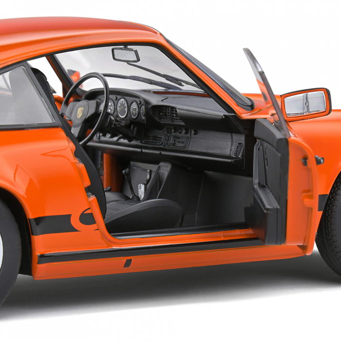 Porsche 911 (930) 3,0 CARRERA, Orange, 1977 - SOLIDO S1802605 - 1/18