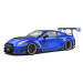 Nissan GT-R (R35) W/ Liberty Walk Body Kit 2.0, Bleu, 2020 - SOLIDO S1805801 - 1/18