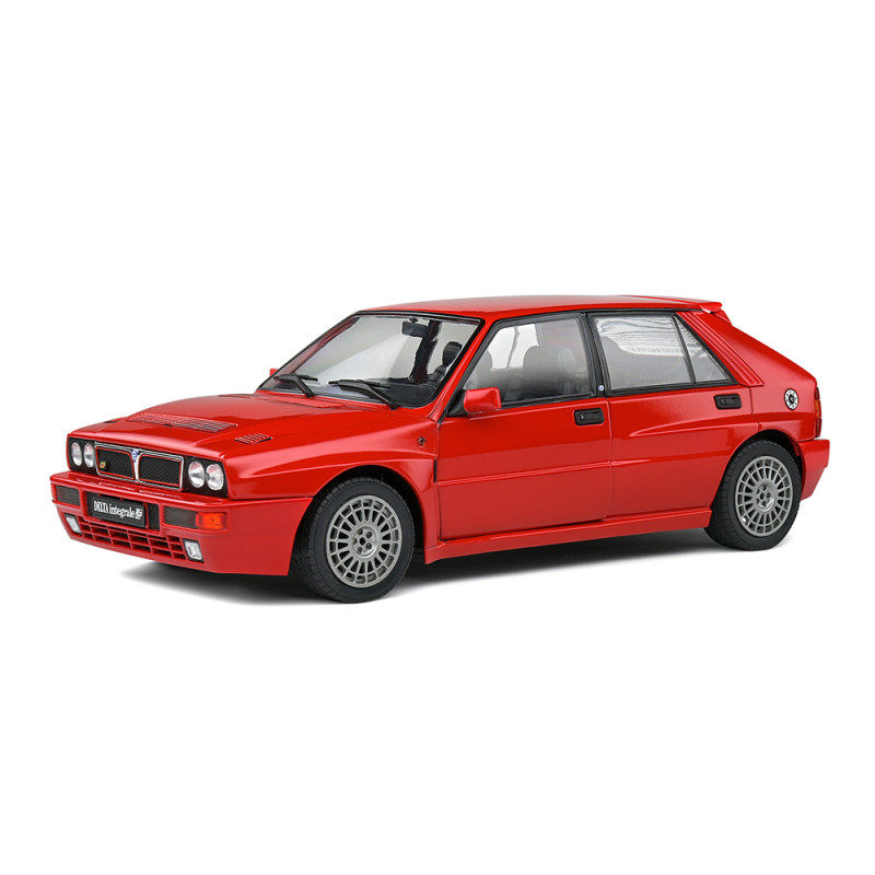 Lancia Delta HF Integrale, Rouge, 1991 - SOLIDO S1807801 - 1/18