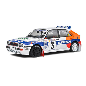 Lancia Delta HF Integrale, Acropolis Rally, 1993 - SOLIDO S1807802 - 1/18