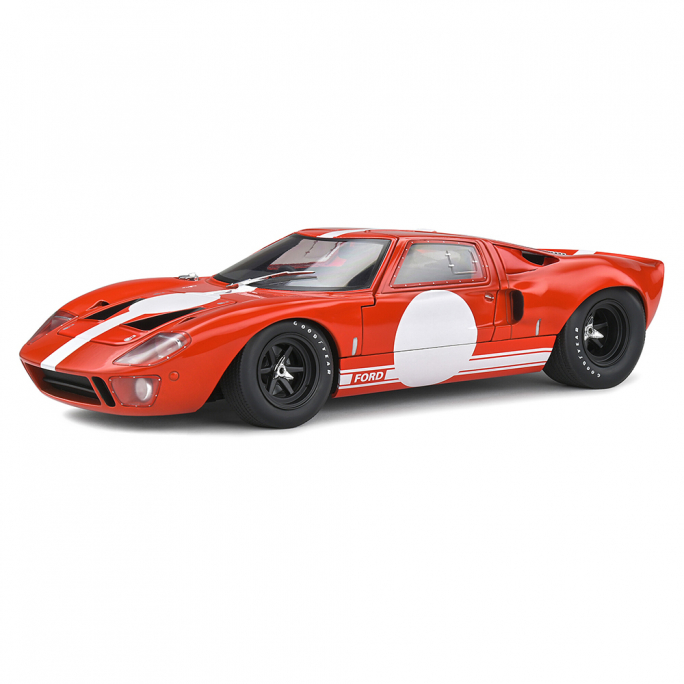 Ford GT40 MK.1, Rouge, 1968 - SOLIDO S1803005 - 1/18