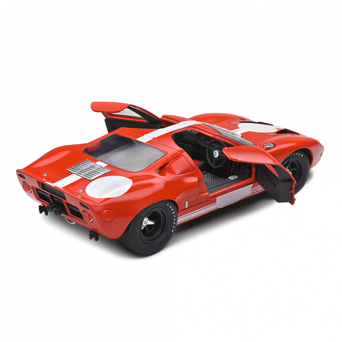 Ford GT40 MK.1, Rouge, 1968 - SOLIDO S1803005 - 1/18