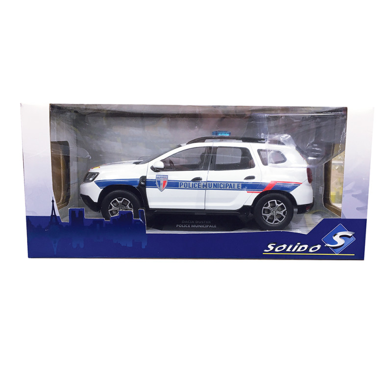 Dacia Duster (Ph 2), Police Municipale, 2021 - SOLIDO S1804606 - 1/18