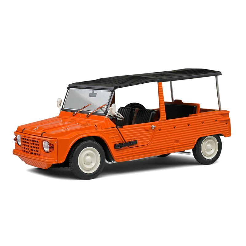 Citroën Méhari (couverte), 1970, Orange - SOLIDO S1808201 - 1/18