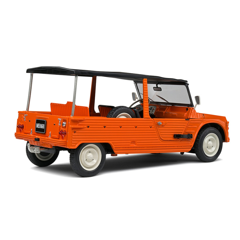 Citroën Méhari (couverte), 1970, Orange - SOLIDO S1808201 - 1/18