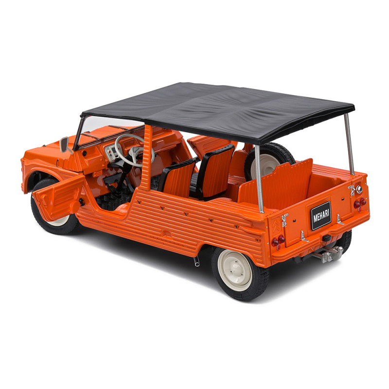 Citroën Méhari (couverte), 1970, Orange - SOLIDO S1808201 - 1/18