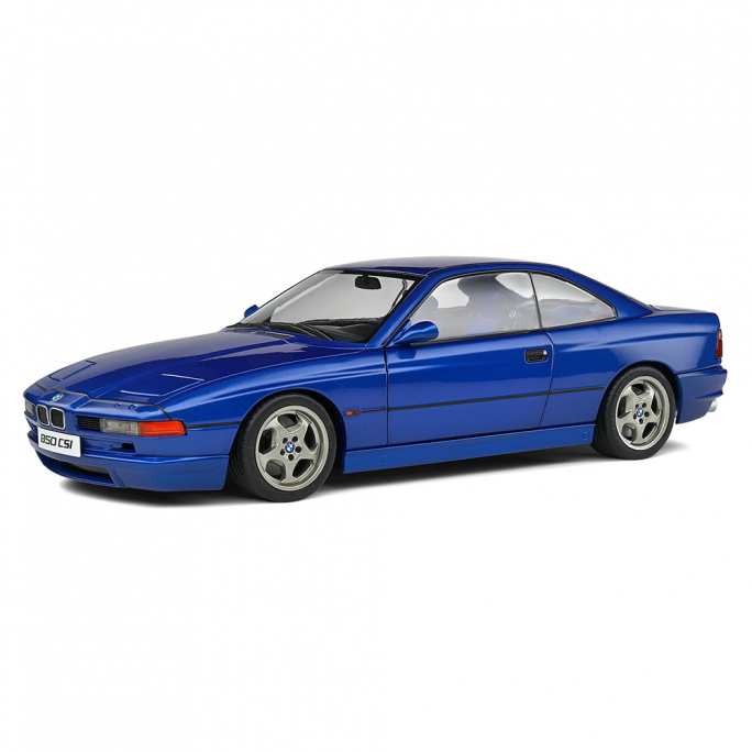 BMW 850 (E31) CSI, Bleu, 1990 - SOLIDO S1807002 - 1/18