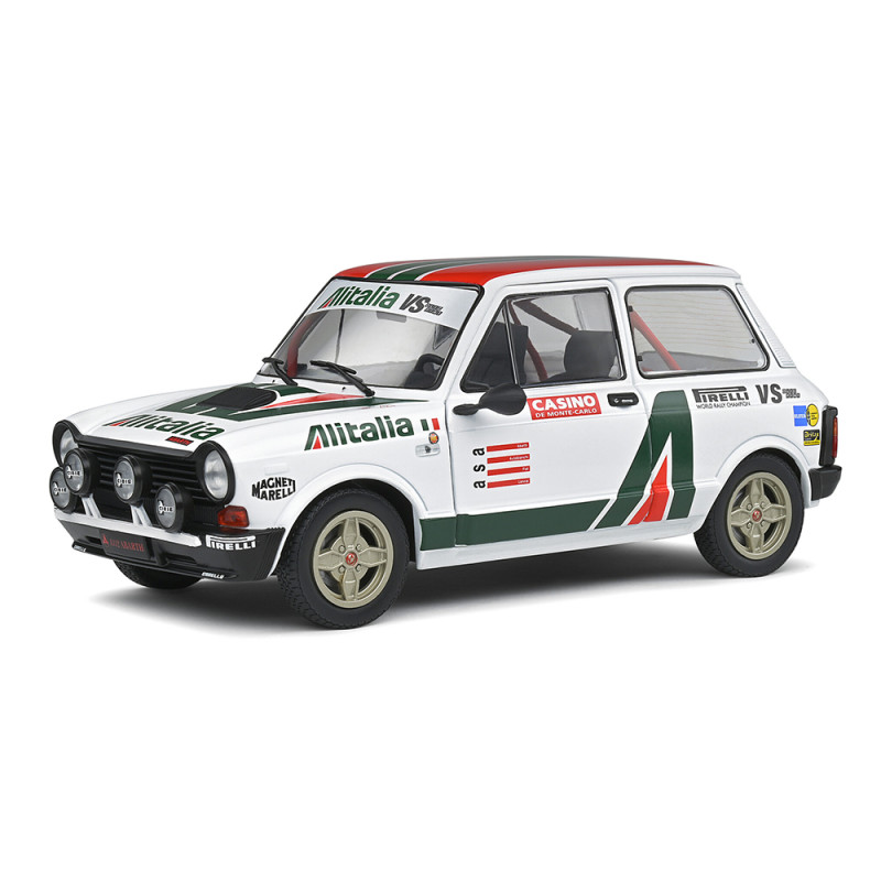 Autobianchi A112 MK.5 Abarth ALITALIA Rally, 1980 - SOLIDO S1803803 - 1/18