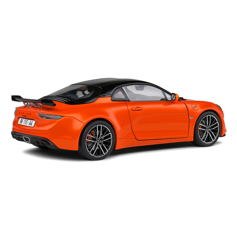 Alpine A110 S Pack Aero, Orange, 2022 - SOLIDO S1801617 - 1/18